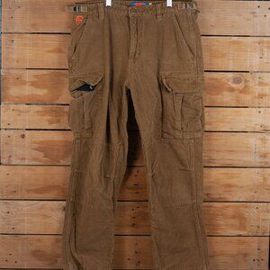Vintage Y2K Empyre Corduroy BDU Cut Cargo Skate Pants - 33 x 29